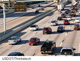Photo of highway traffic